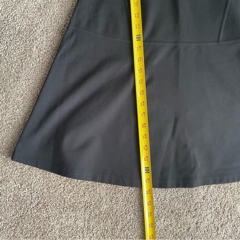 Athleta NWT En Route Dress Fit & Flare Black Dress Size Small Little Black Dress - Picture 9 of 10